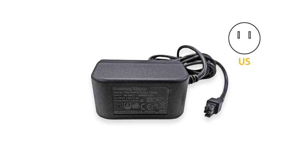 12V2A 4-Pin Power Supply