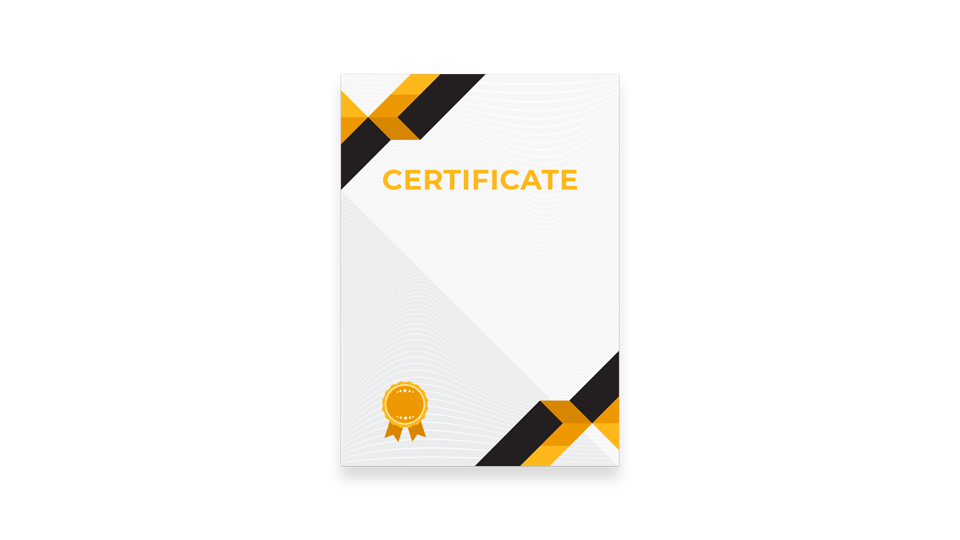 Certificate of Origin